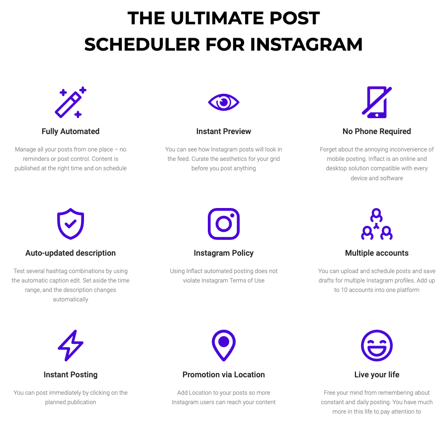 Schedule Instagram post fully automated