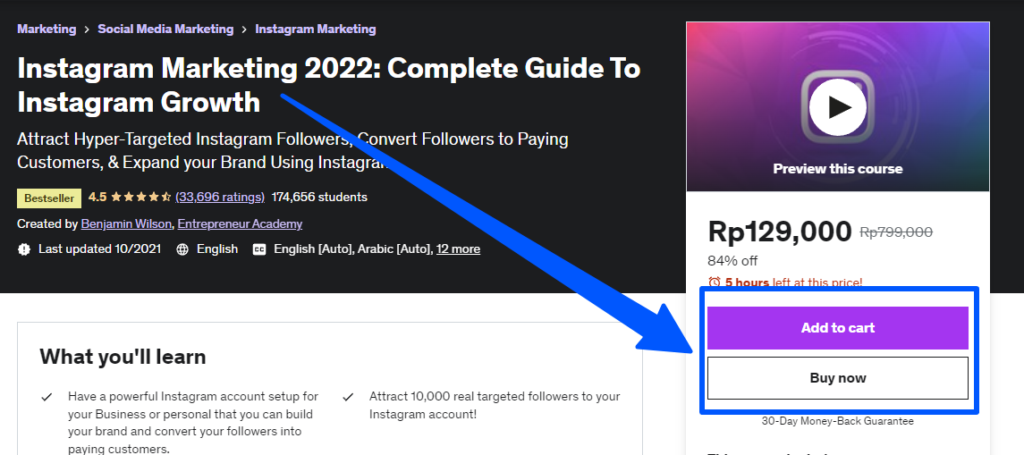 add to cart instagram course 1024x455 1