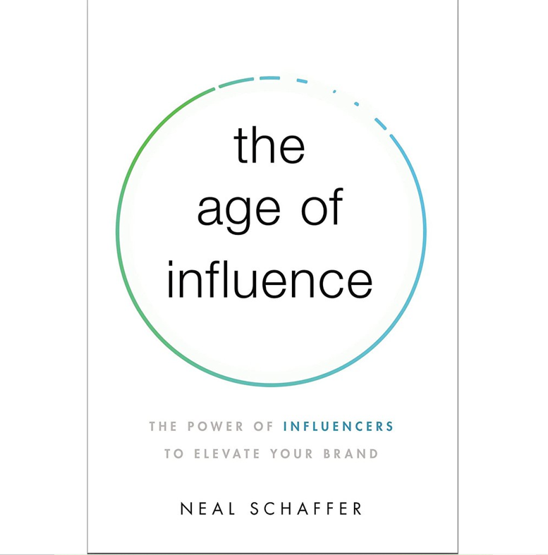 The Age of Influence cover, the latest influencer marketing book on Instagram