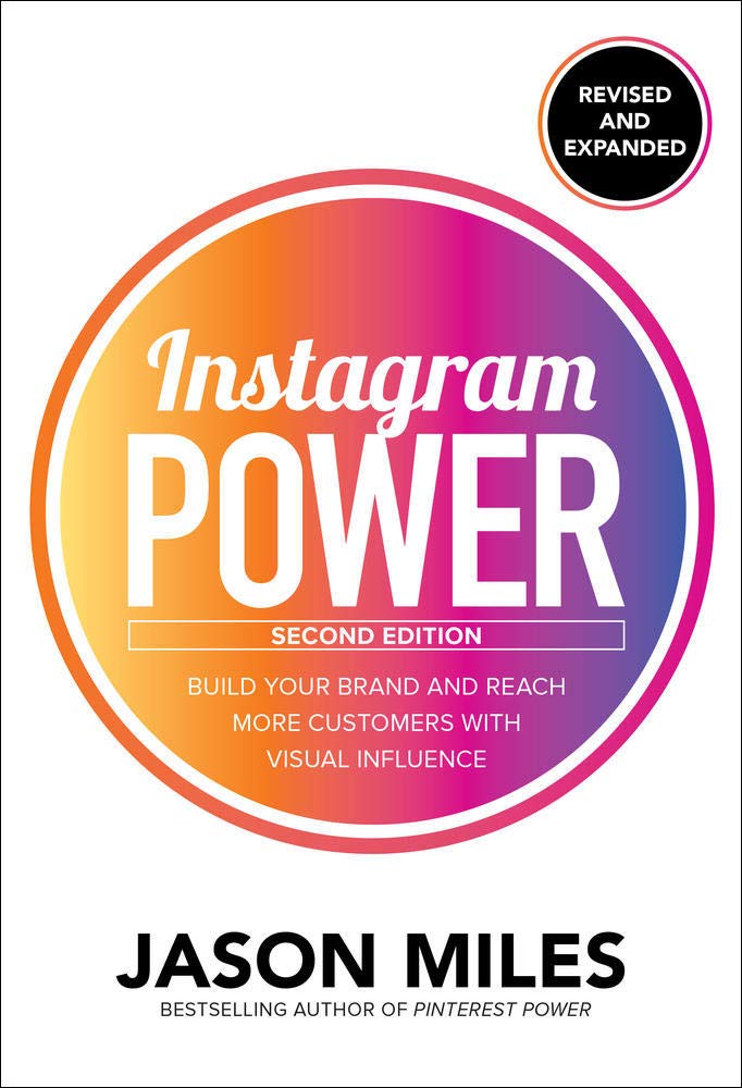 Instagram Power cover, one of the best IG marketing books 