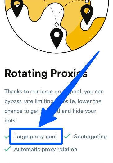 Instagram scraper with large proxy pool