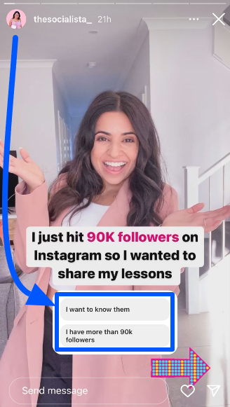 Instagram Stories stickers usage to drive engagement