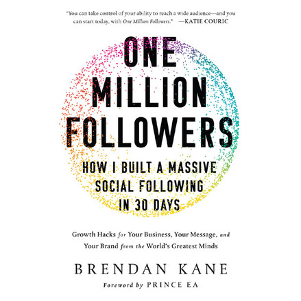 One Million Followers cover, an Insta marketing book to gain followers quickly