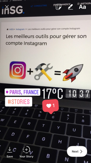 stickers plus utilisés stories instagram