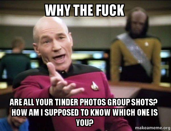 meme tinder group photos